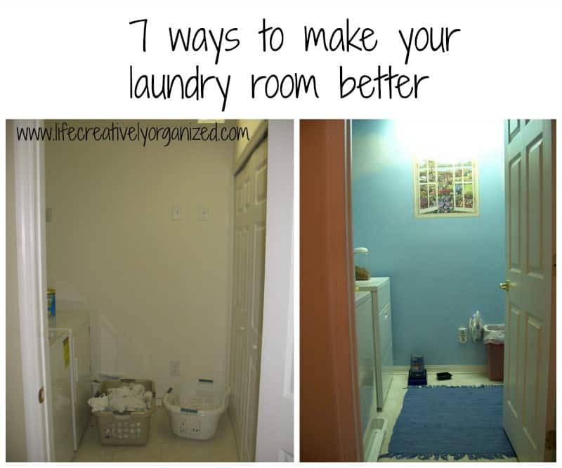 How to organize the laundry room – 7 ways to make your laundry room better!