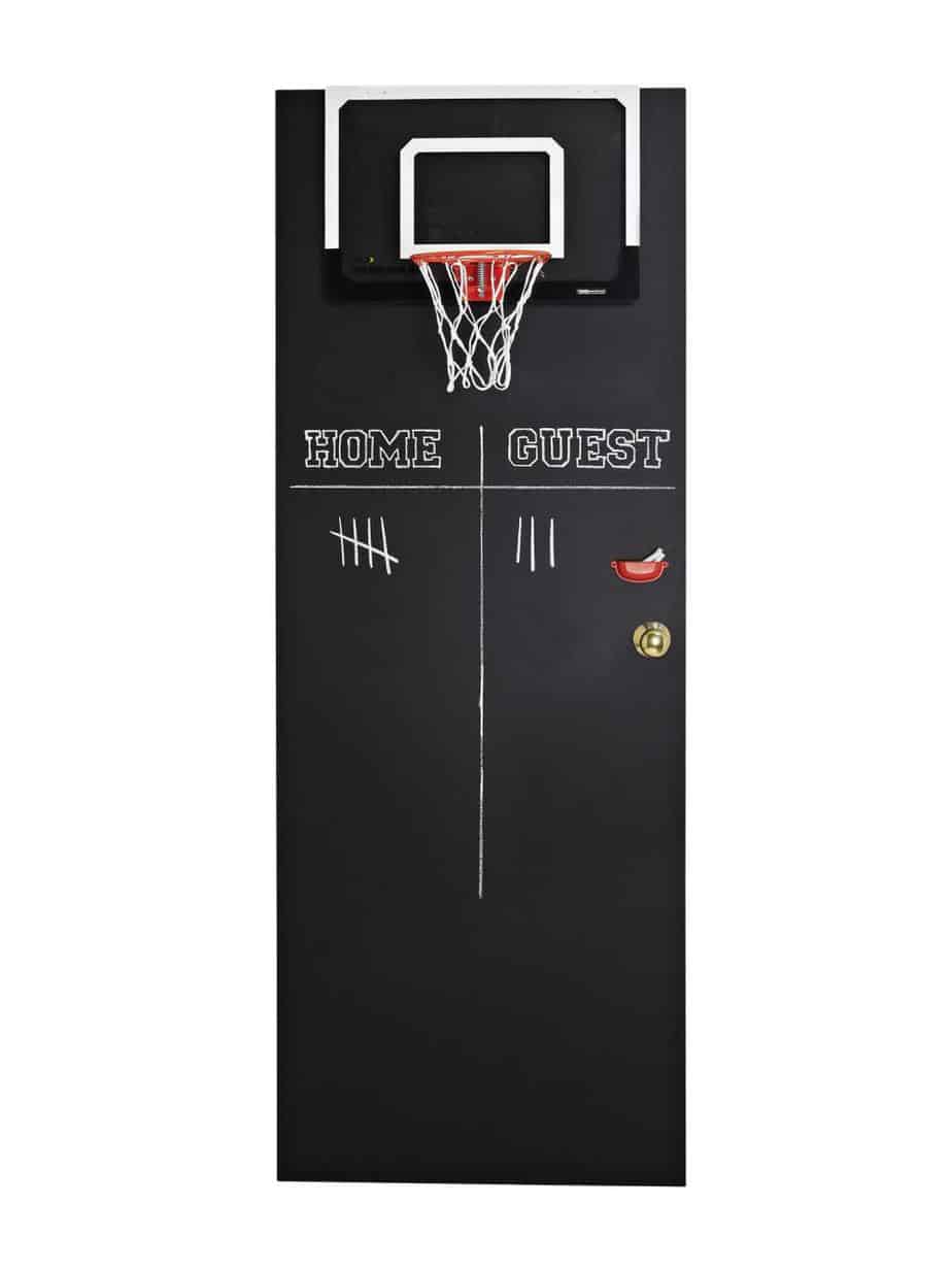 basketball hoop door