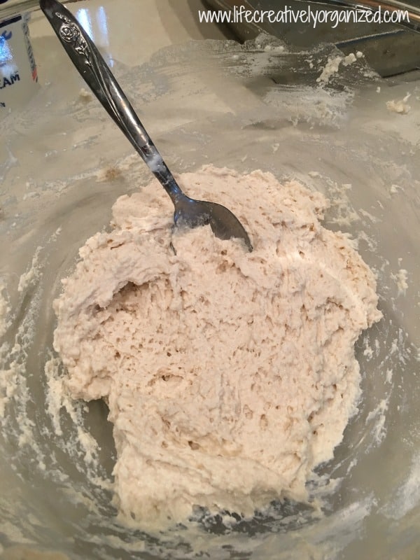 biscuit dough LIFE, CREATIVELY ORGANIZED