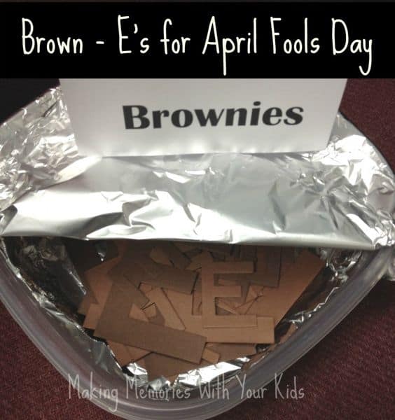 brownies april fool