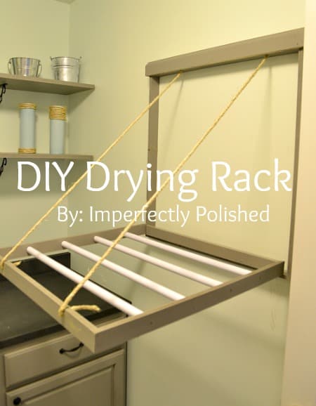 diy drying rack