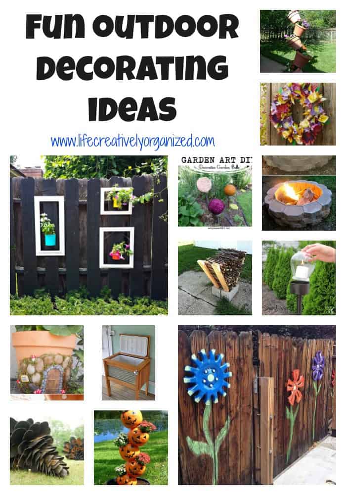 Fun outdoor decorating ideas