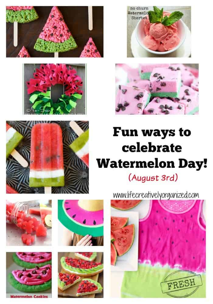 Fun ways to celebrate Watermelon Day