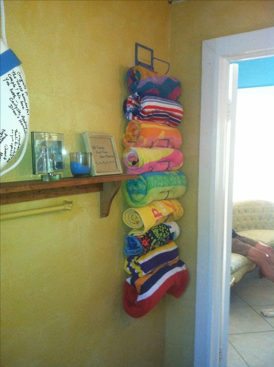 wine rack towel holder LIFE CREATIVELY ORGANIZED