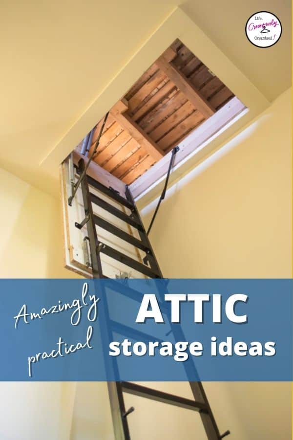 12 Unfinished Attic Storage Ideas - How to Add Storage to an