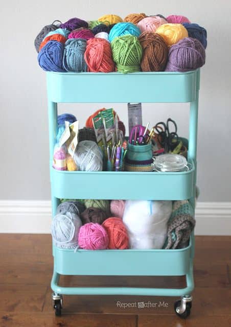 ikea yarn cart