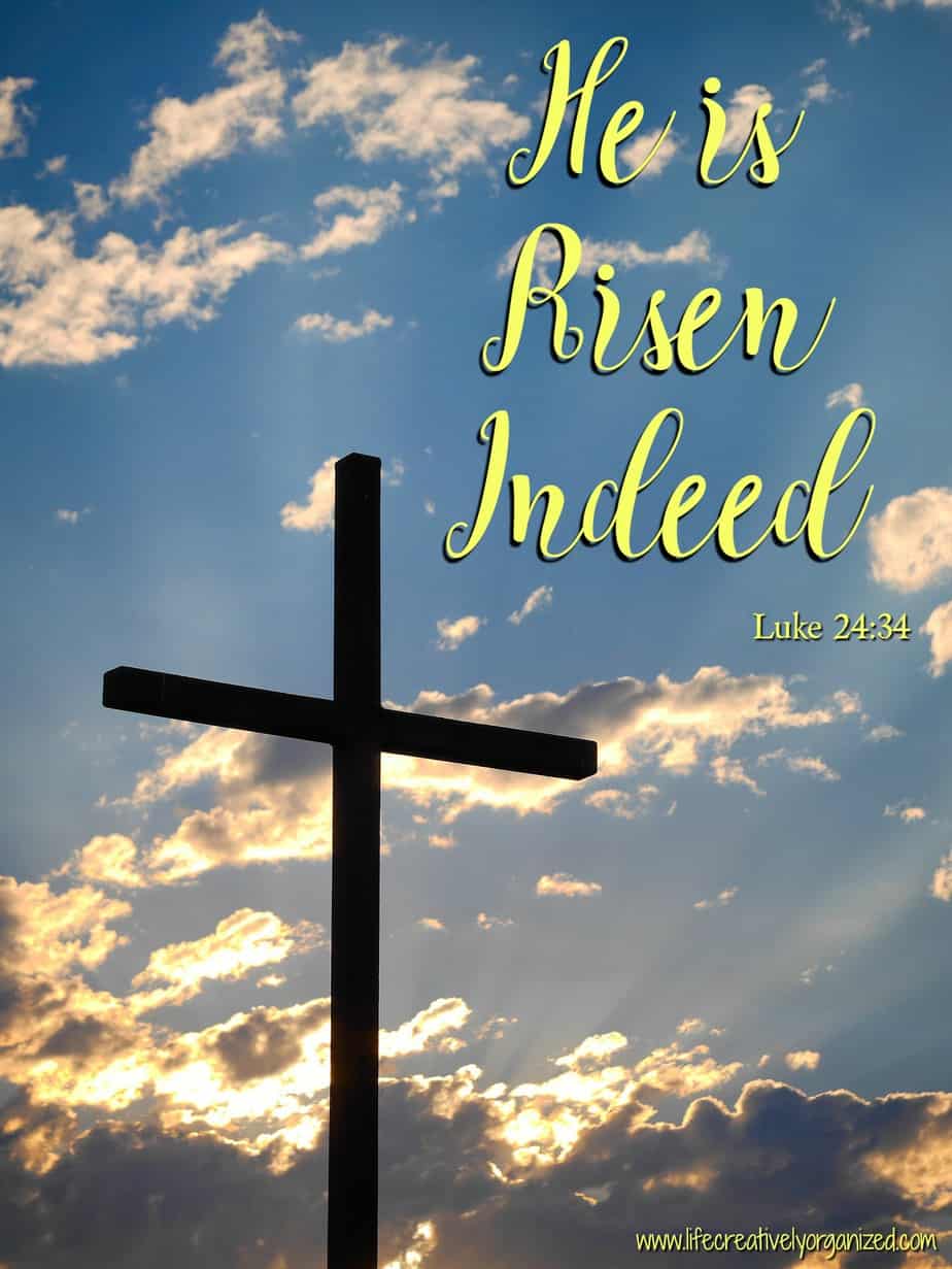 Happy Easter – He is risen indeed
