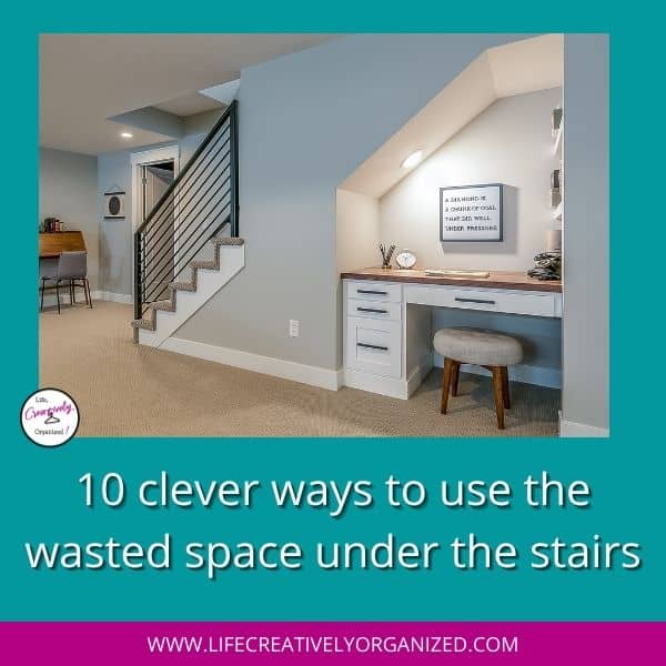 Clever ways to use that wasted space under the stairs LIFE
