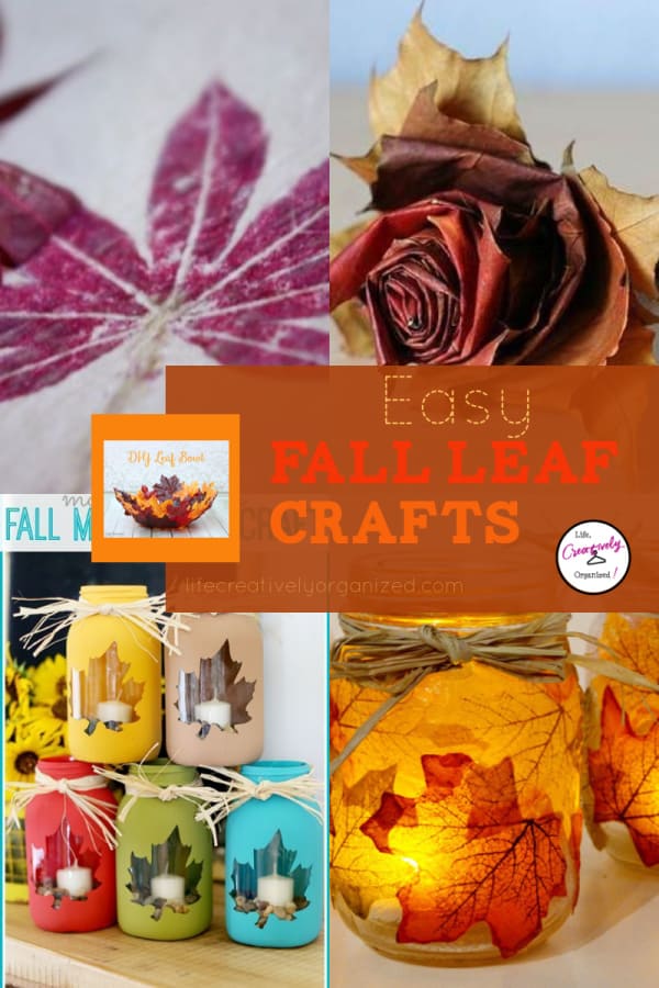 Simply beautiful Fall leaf home decor - LIFE, CREATIVELY ORGANIZED