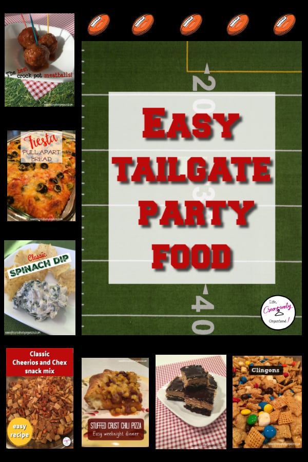 Easy Tailgate Party Food LIFE CREATIVELY ORGANIZED easy-tailgate-party-food-life-creatively-organized