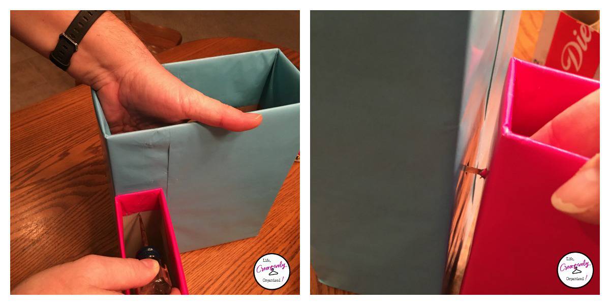 hooking 2 boxes together LIFE, CREATIVELY ORGANIZED